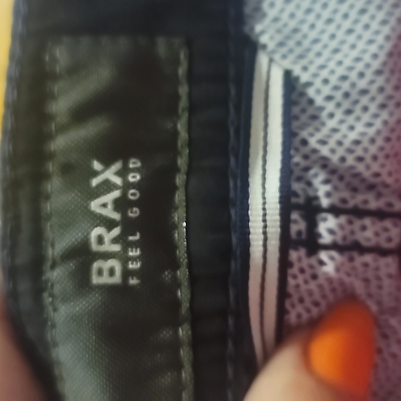 Brax Cooper black flat front pants 38 regular - Picture 2 of 7